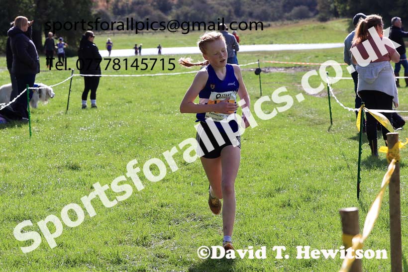 Girls under-13s 2024 Start Fitness NEHL, Thornley Hall Farm, Peterlee, Saturday, September 28th.   Photo: David T. Hewitson/Sports for All Pics